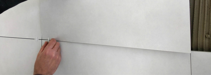 Fliesenkreuze saubere Fugen