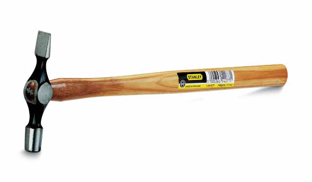 Stanley 1-54-077 Schlosserhammer, englischer Schreinerhammer, 100gr