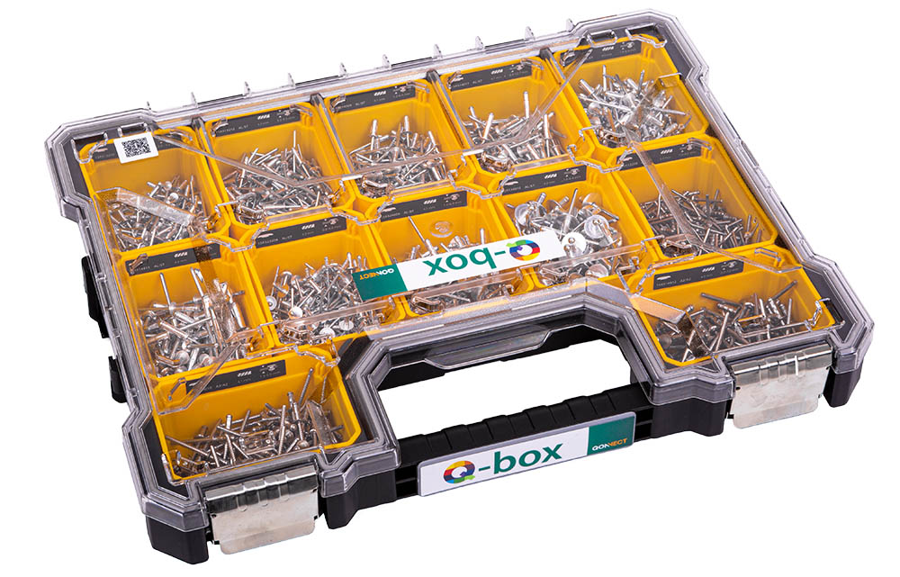 Pull-Link 15ASSORT-MULTI-BIG-Q Blindniete Alu/Stahl/U.S. 1275 Stück Sortiment