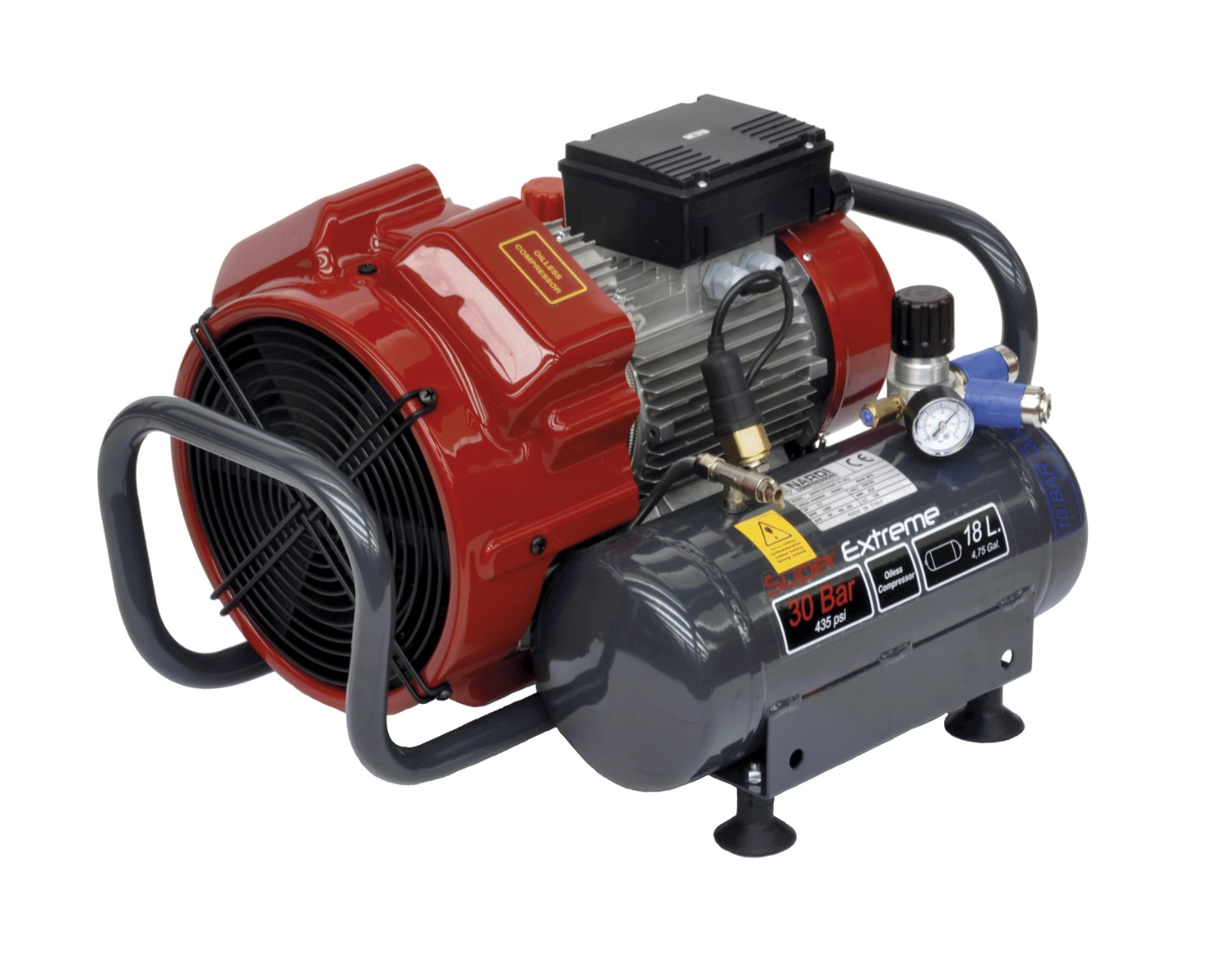 Contimac 26740 Super Extreme 30 Bar / 9+9 L Hochdruckkompressor