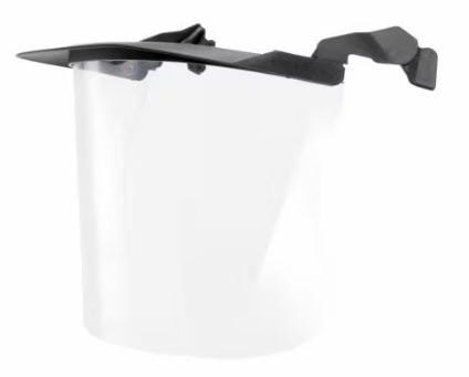 3M 7.21.19.375.00 V4F Gesichtsschutzschild, Standardvisier, Polycarbonat, klar