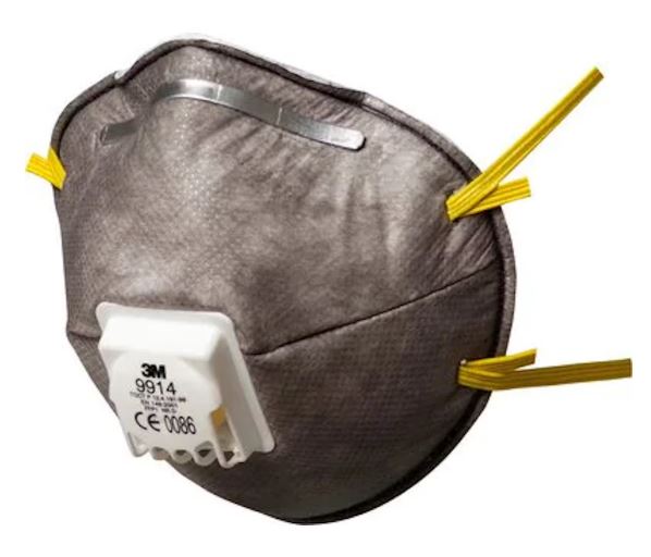 3M 1.21.15.991.48-10 9914SP Spezial-Staubmaske, FFP1, mit Ventil 10 Stück
