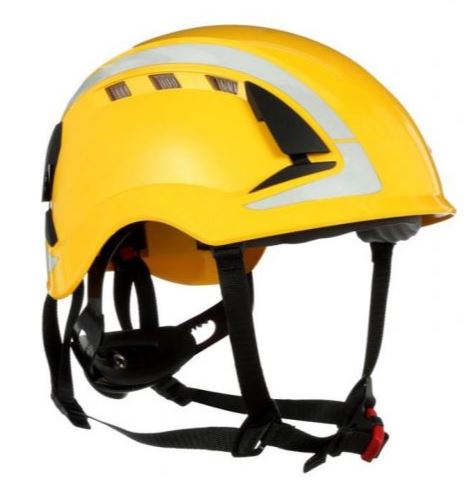 3M X5001Geel X5002V-CE SecureFit™ Sicherheitshelm Gelb 4 Stück