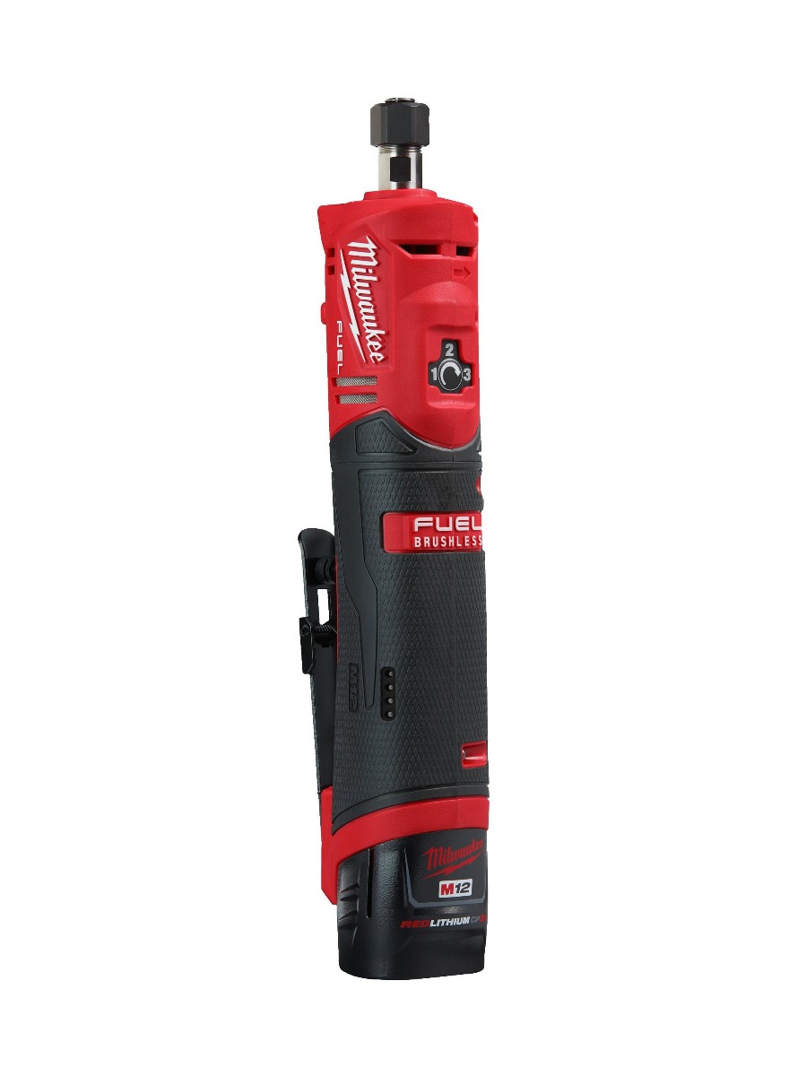 Milwaukee 4933471436 M12 FDGS-422B Geradschleifer 12 Volt 2.0/4.0 Ah Li-ion
