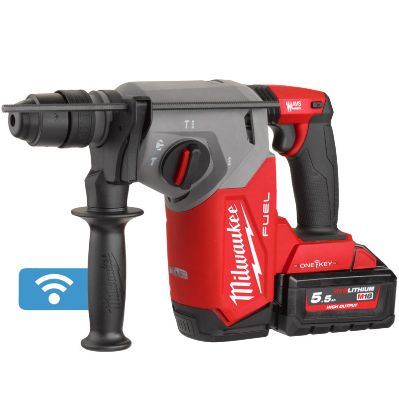 Milwaukee 4933478504 M18 OneFHX-552X M18 Fixtec SDS-Plus Accu Kombihammer 18V 5.5Ah Li-Ion