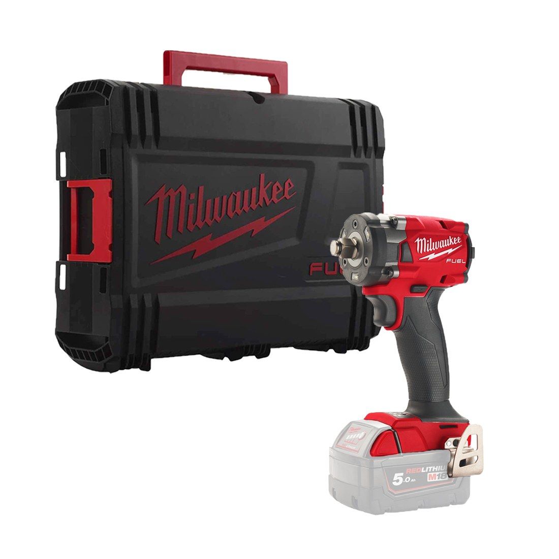 Milwaukee 4933478650 M18 FIW2F38-0X Kraftstoff-Schlagschrauber 3/8" 18V ohne Akkus und Ladegerät