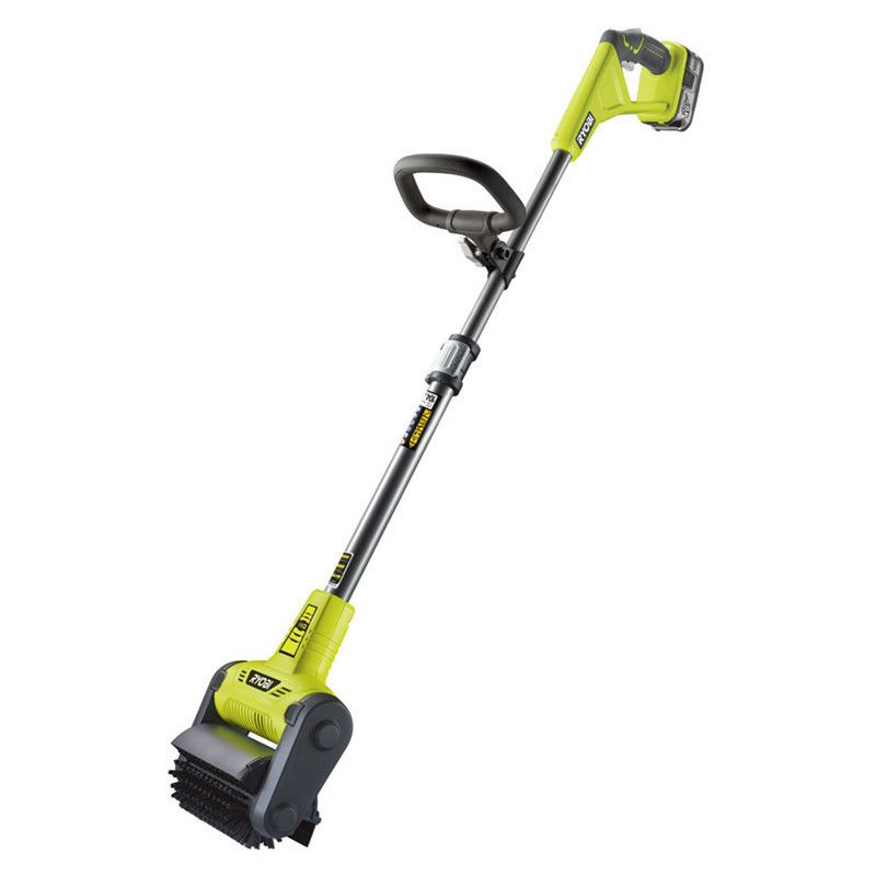 Ryobi 5133004804 RY18PCB-140 18V Terrassenreiniger mit Rundbürste (1x 4.0Ah)
