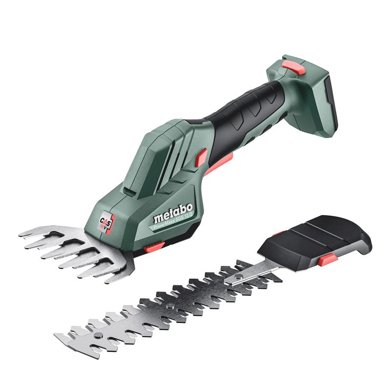 Metabo 601608850 PowerMaxx SGS 12 Q Akku Strauch- und Grasschere 12 V ohne Akku und Ladegerät