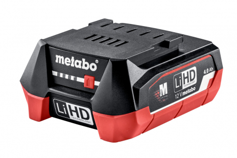 Metabo Zubehör 625349000 Akkupack LIHD 12 Volt 4.0 Ah Li-ion