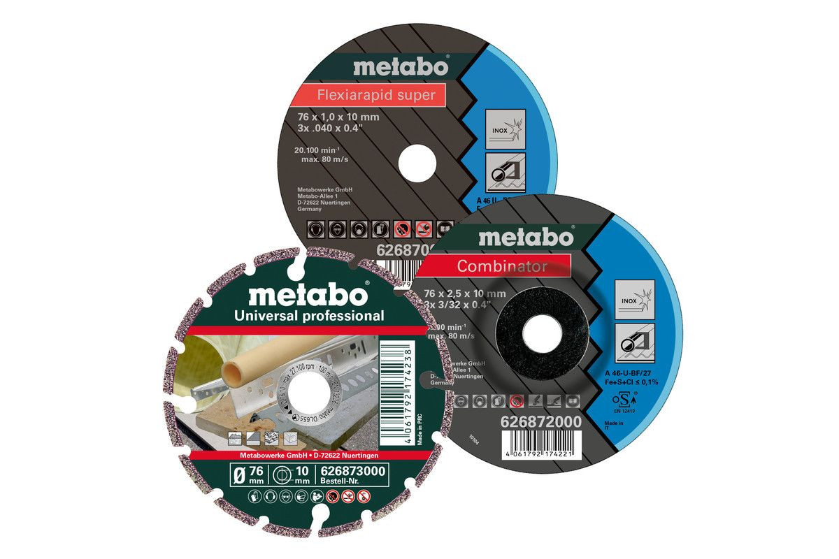 Metabo Zubehör 626879000 Starterset 76 mm