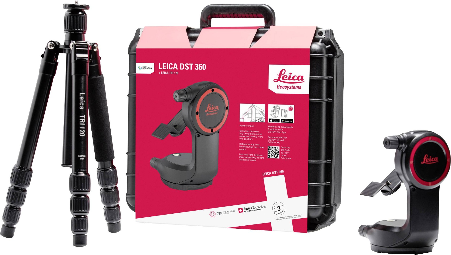 Leica 848783 DST 360 Adapter Inkl. Stativ und Koffer