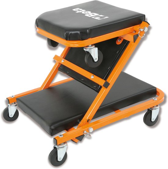 Beta 030020001 3002 Fahrbarer Hocker und Mechanikerbett