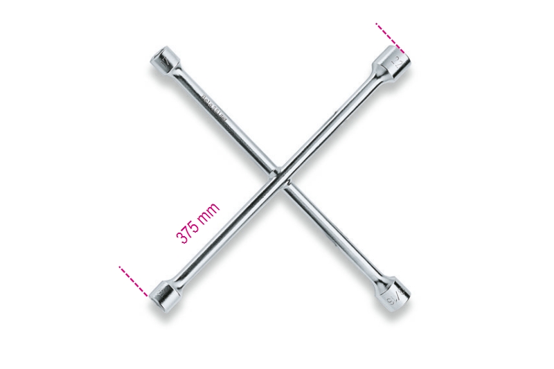 Beta 009790001 1/2'''' Kreuzschlüssel 17x19x22 mm