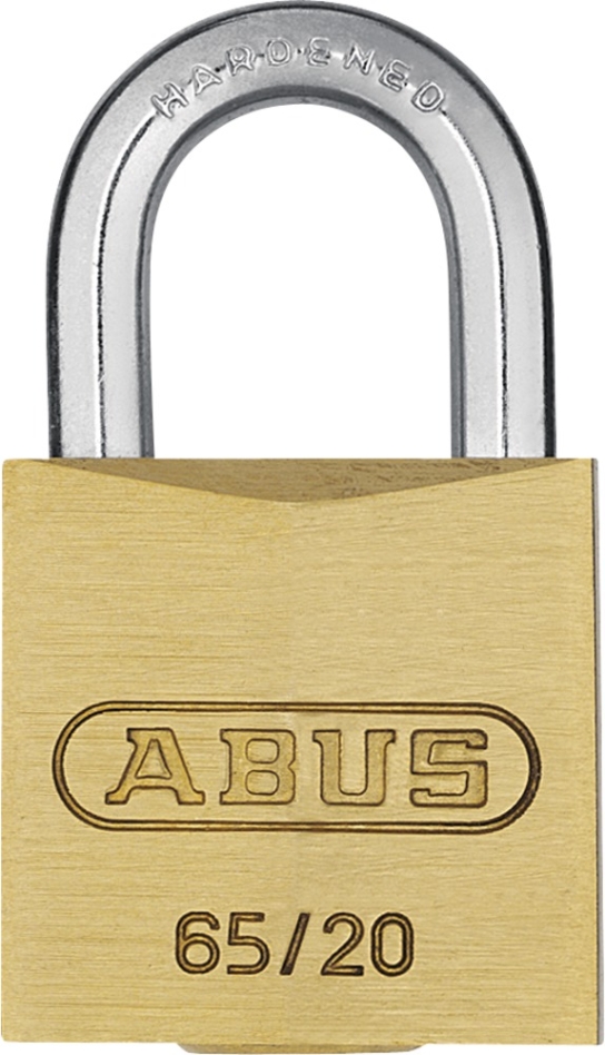 ABUS H65/20 C Vorhängeschloss aus Messing