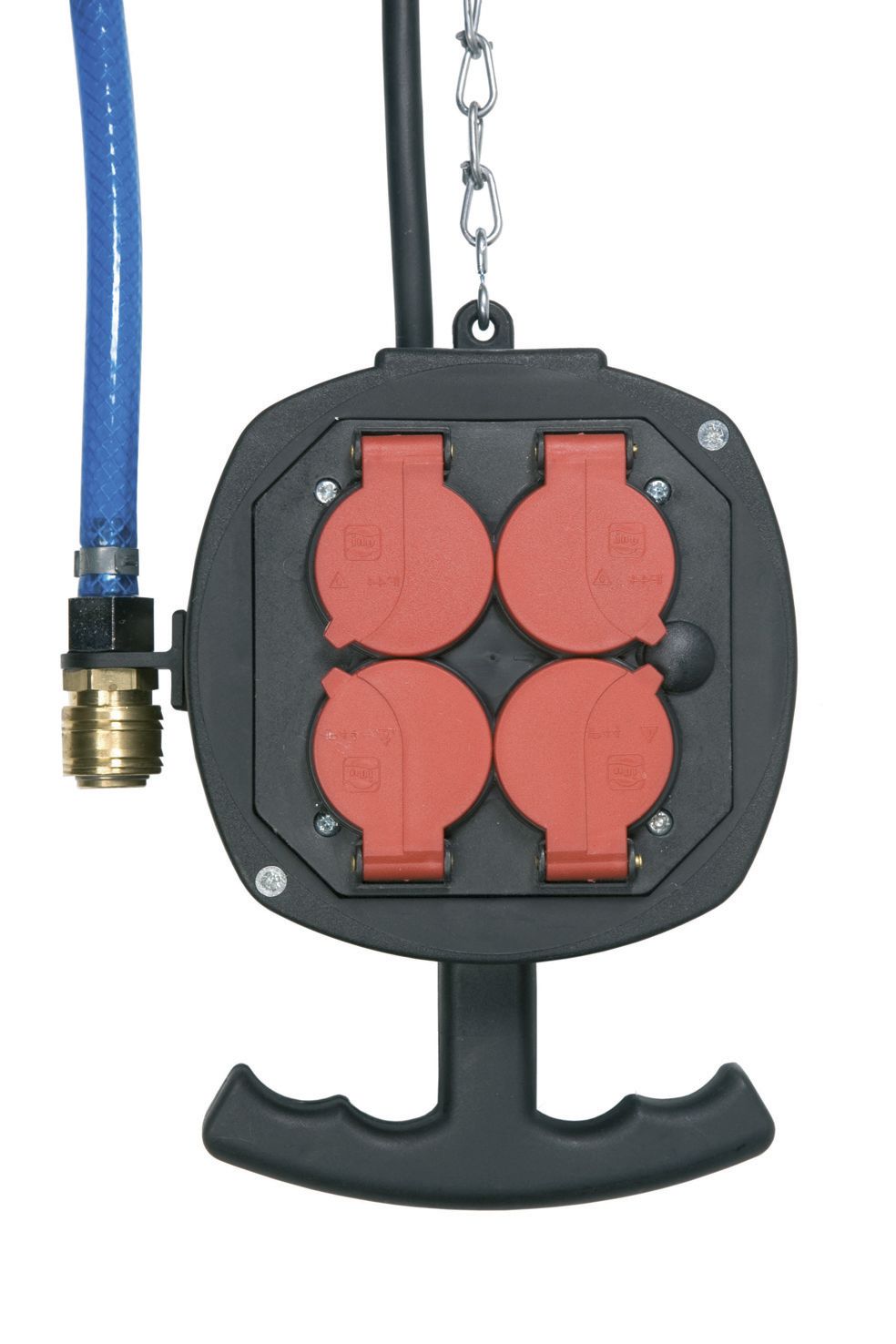 Aircraft Zubehör 712100001 A-EA1 Druckluft- und Stromanschlusskasten 3 mtr.