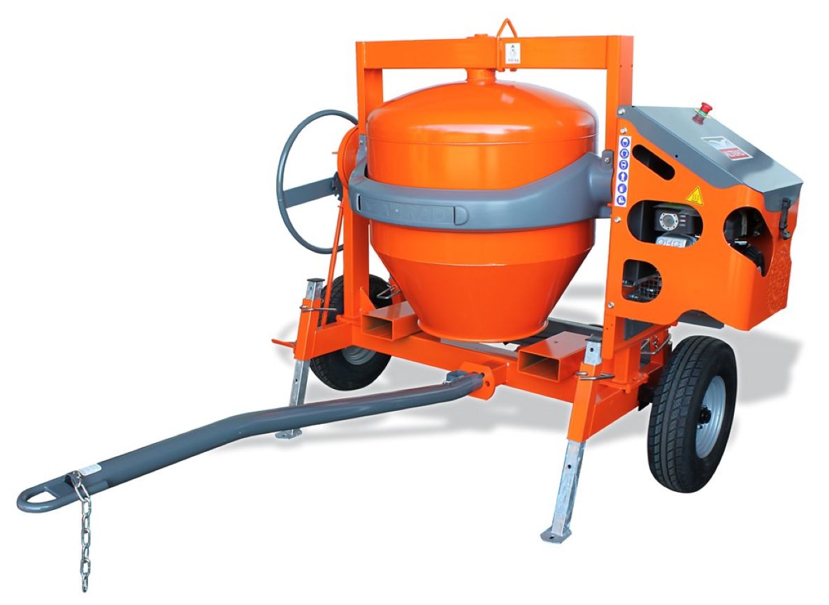 Altrad 61101 AT-350 GX160 Betonmischer mit Honda GX160 Motor 340L