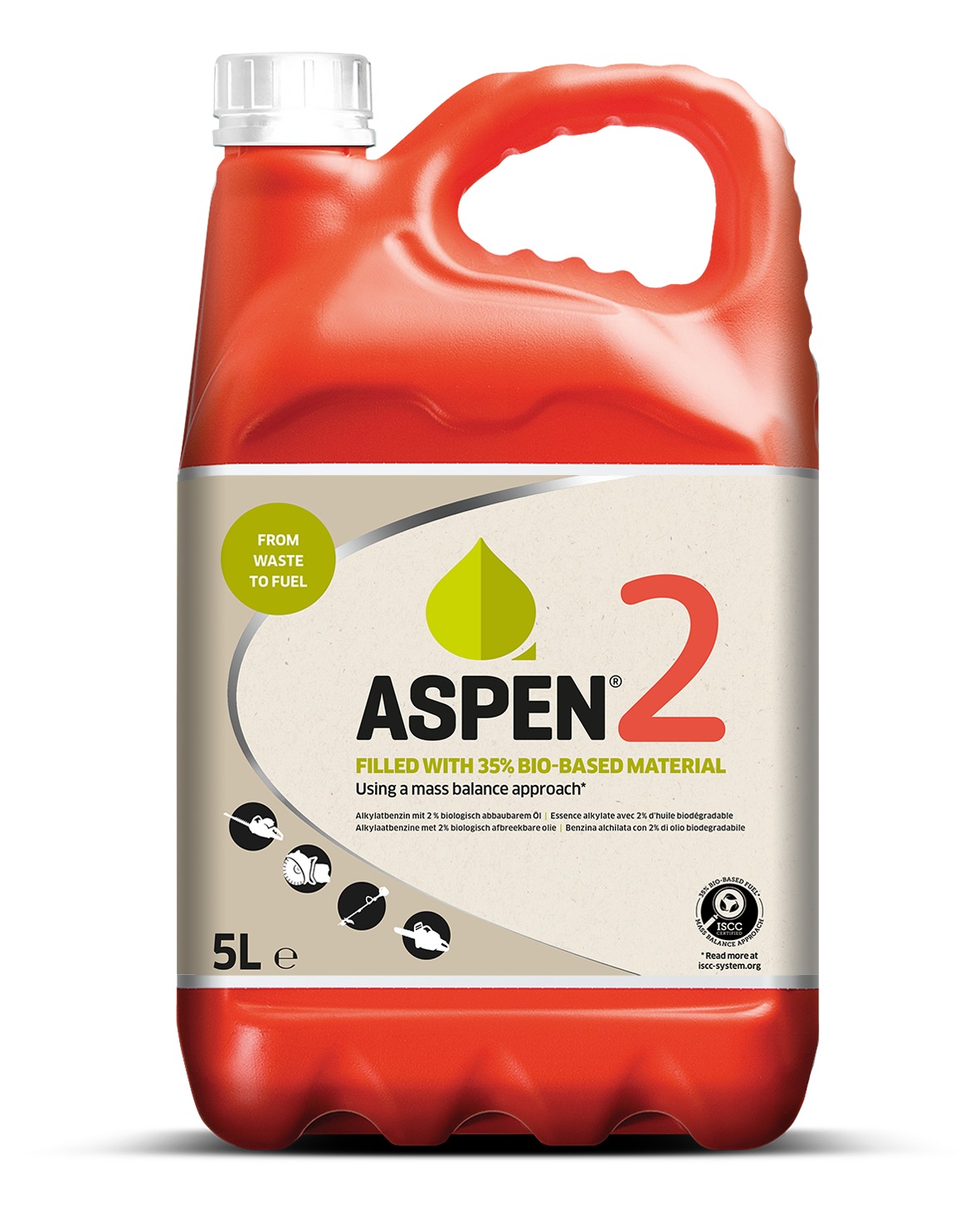 Aspen 100275 BIO 35 Dauerhafter Kraftstoff 5 Liter
