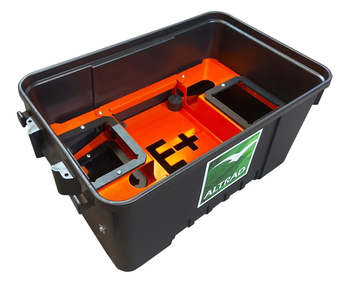 Belle 62988 Aufbewahrungsbox für Batterie und Ladegerät Minimix 150E+