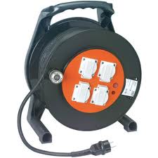 QwattPro 1311001 BigEZ Kabeltrommel 25mtr 3x1.50