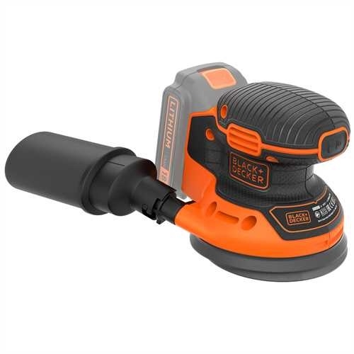 Black & Decker BDCROS18-QW Exzenterschleifer 18 Volt 1,5 Ah Li-Ion