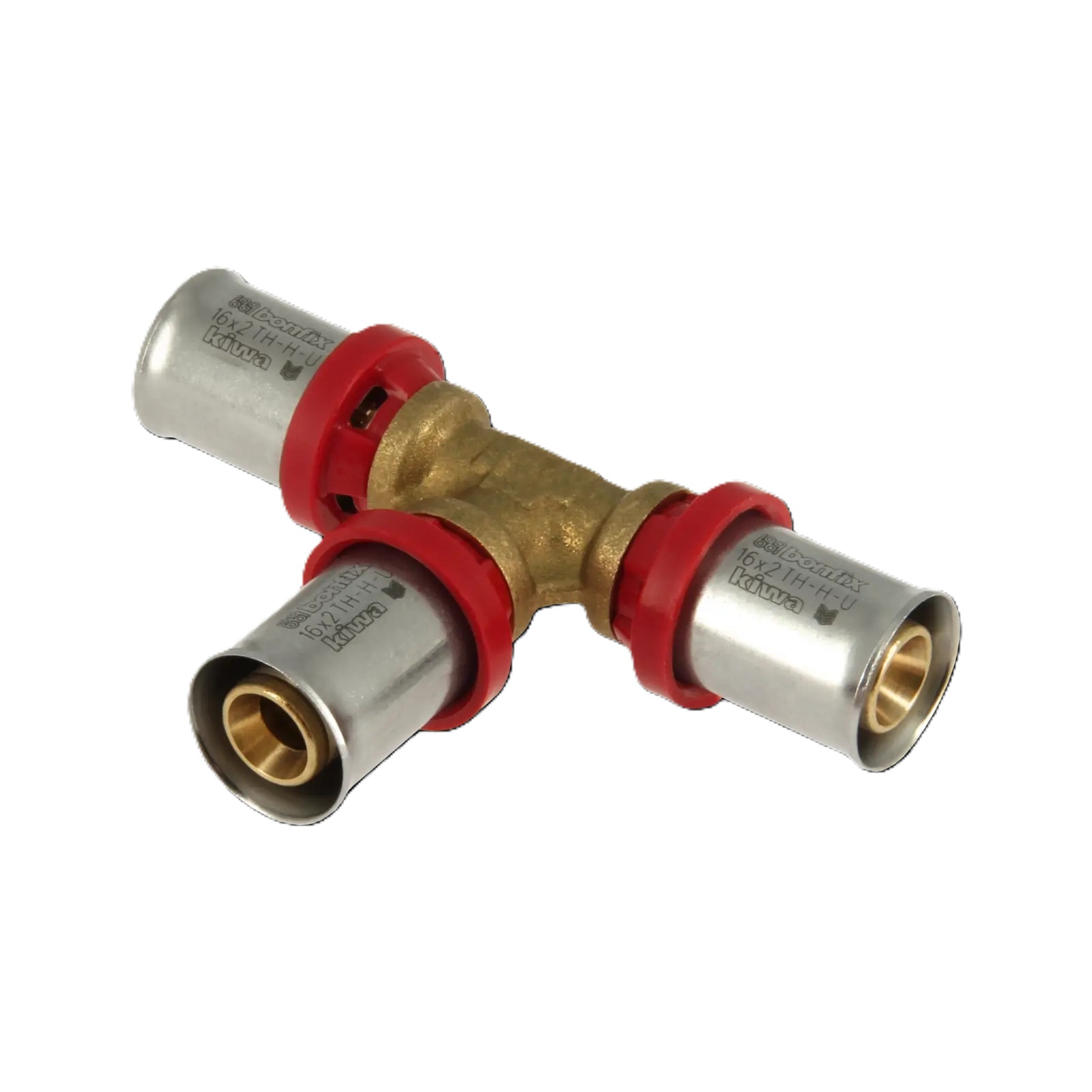 Bonfix 2000505 Alu-Press-T-St&uuml;ck 16 x 16 x 16 mm