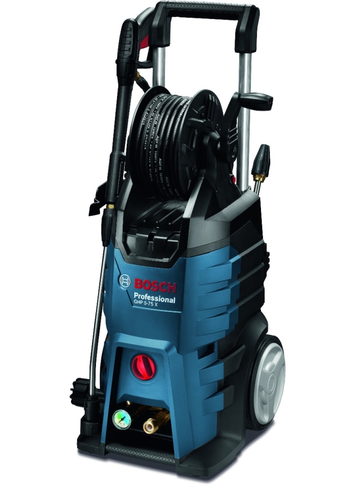 Bosch Blau 0600910800 GHP 5-75 X Professional Hogedrukreiniger met slanghaspel 185 bar