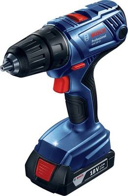 Bosch Blau 06019H1107 GSB 18V-21 Akku-Schlagbohrschrauber 18 Volt 2.0 AH Li-Ion in L-Boxx