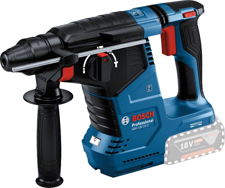 Bosch Blau 0611923000 GBH 18V-24 C Kombihammer 18V ohne Akkus und Ladegerät