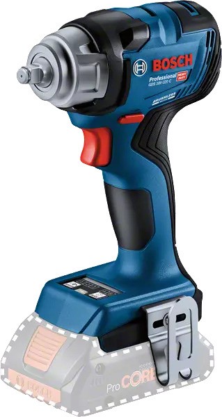 Bosch Blau 06019L5100 GDS 18V-320 C Profi-Schlagschrauber 3/8" 18V ohne Akkus und Ladegerät