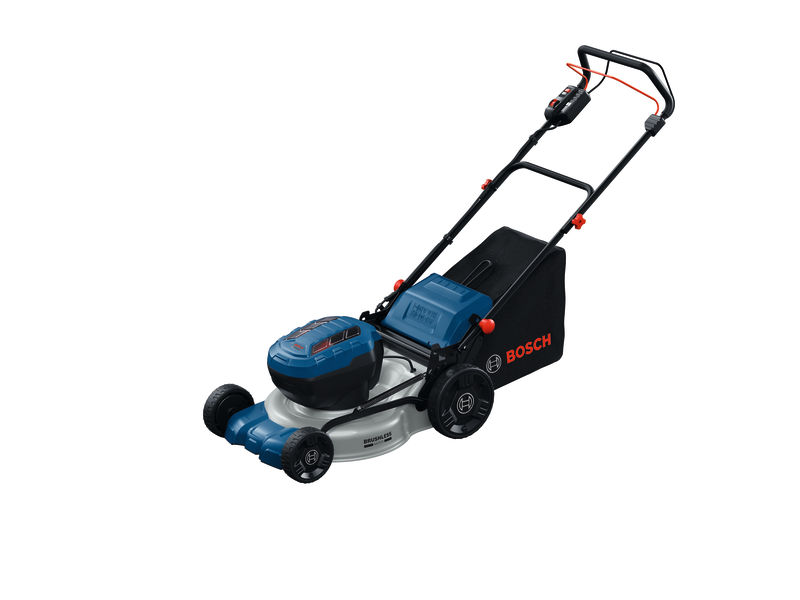 Bosch Blau 06008C8201 GRA18V2-46SP Accu-Rasenmäher 2x ProCORE18V 5.5Ah Akku und GAL 18V-80 Ladegerät im Karton