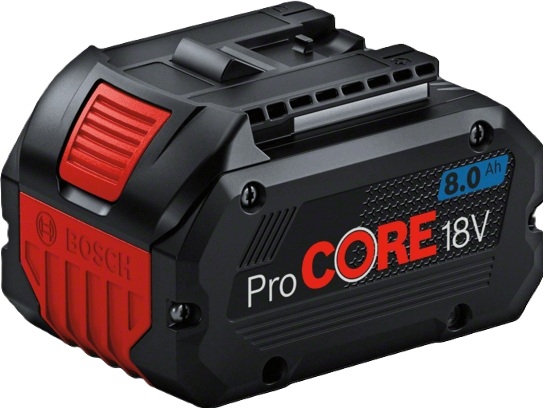 Bosch Blau Zubehör 1600A016GK ProCORE18V 8.0 Ah Profi-Akku 18V 8.0Ah Li-Ion