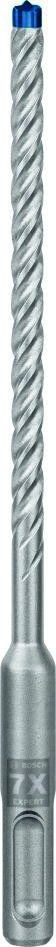 Bosch Blau Zubehör 2608900072 Expert SDS plus-7X Hammerbohrer, 6 x 100 x 165 mm
