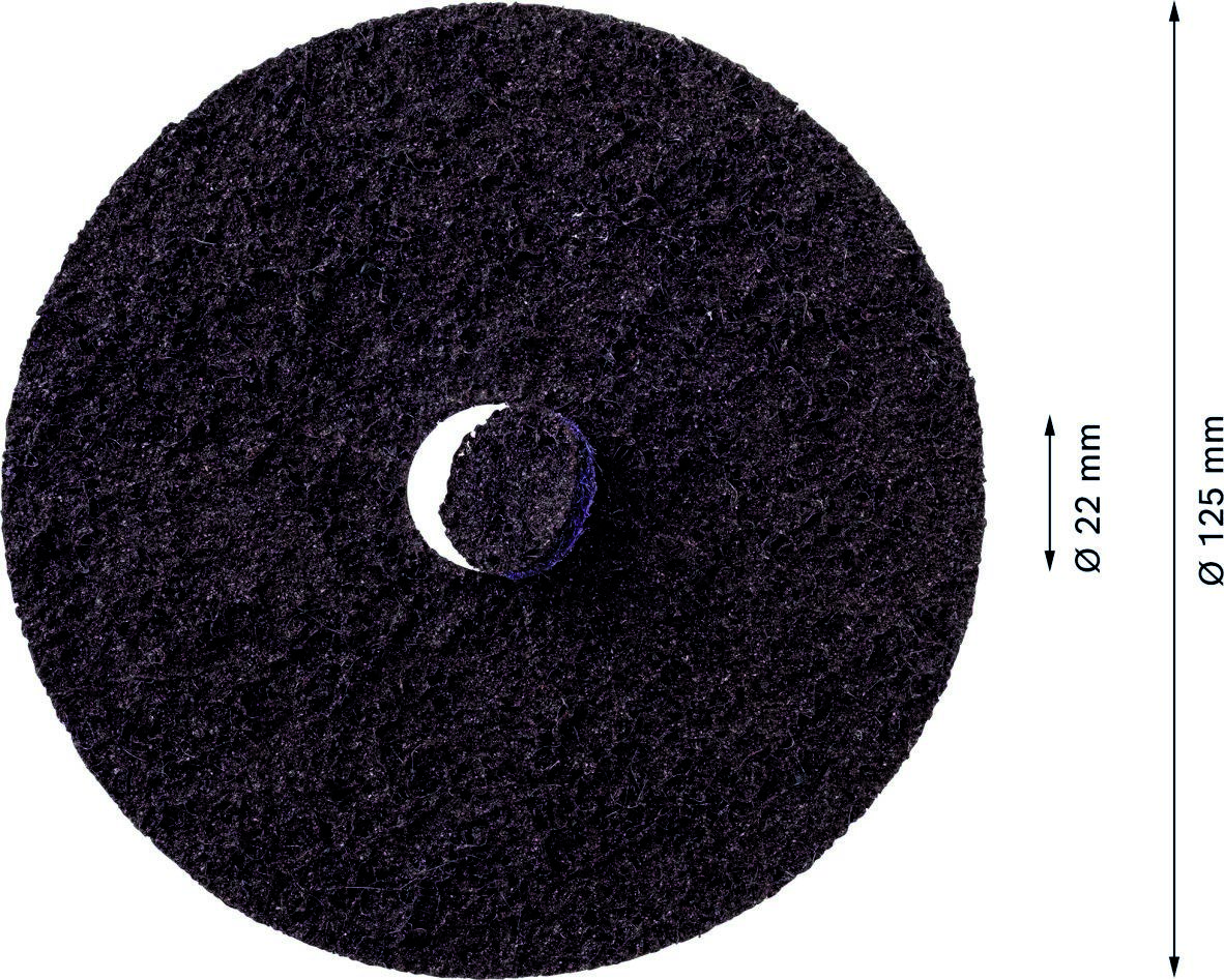 Bosch Blau Zubehör 2608901269 Expert N477 SCM Scheibe für Winkelschleifer, 125 x 22 mm, grob, 25-tlg.