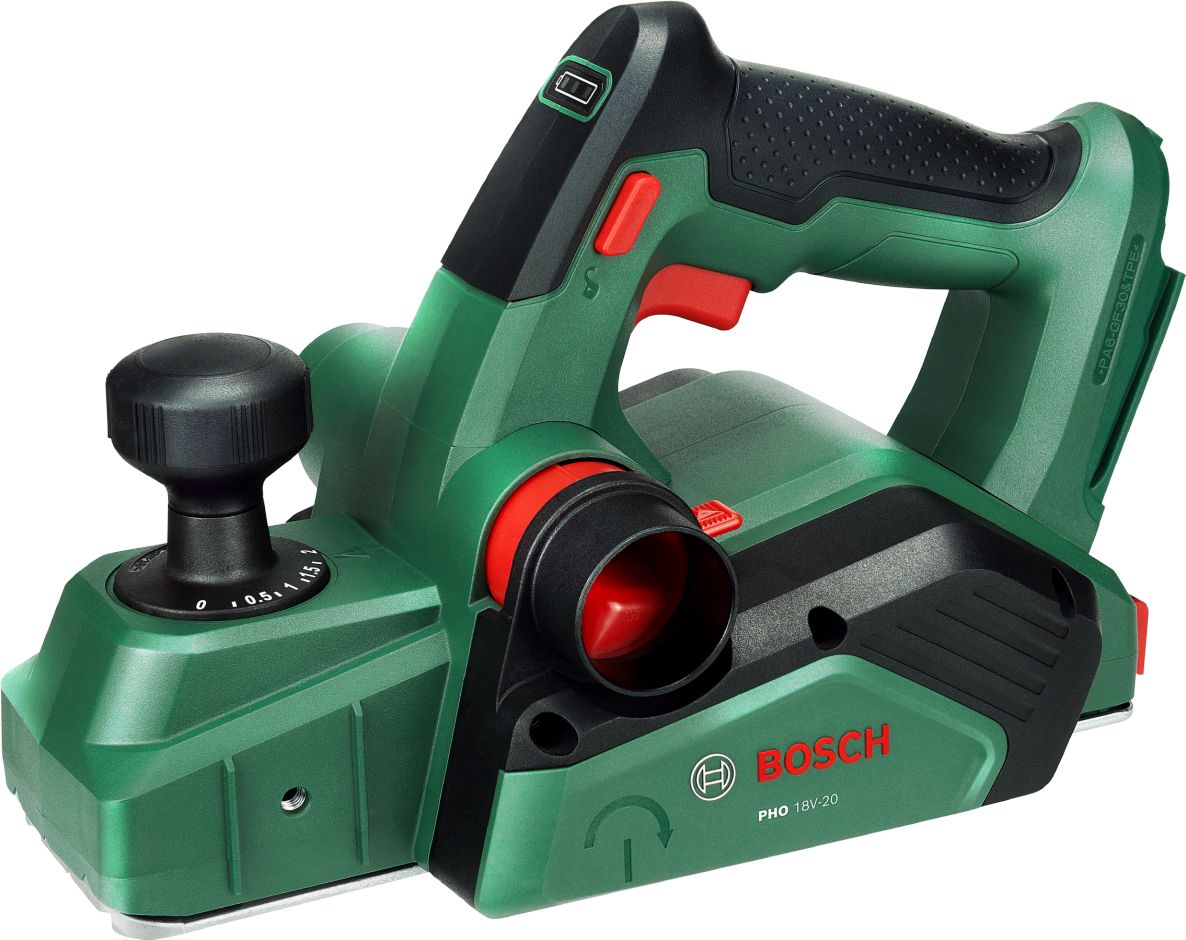 Bosch Grün 06032A4200 PHO 18V-20 Akku-Hobelmaschine exkl. Akkus und Ladegerät im Karton