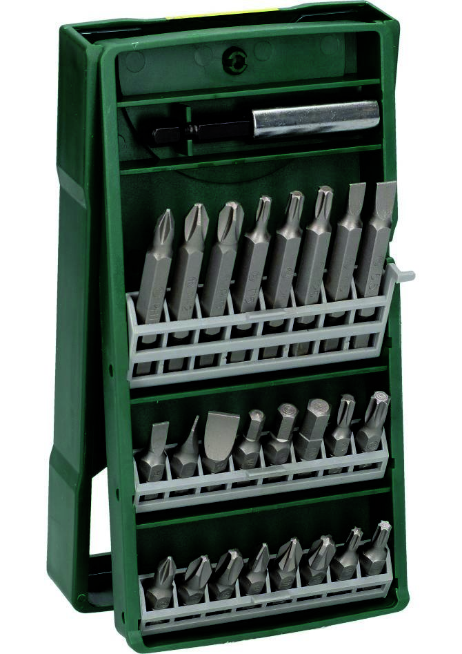 Bosch Grün Zubehör 2607019676 25-teiliges Mini-X-Line-Schrauberbit-Set