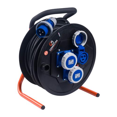 Connectra 47.041.35 Kabeltrommel KSR Pro CEE IP67 - 25m - H07RN-F - 3 G 2,5 mm²