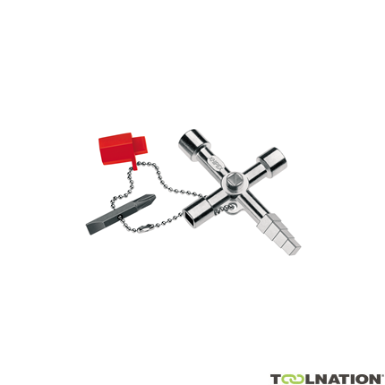 Knipex 00 11 04 Profi-Key für gängige Absperrsysteme 90 mm - 1