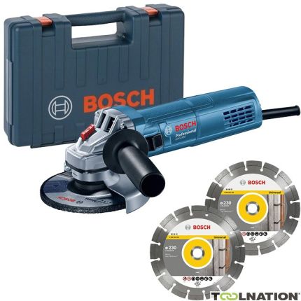 Bosch Blau 060139600B GWS 880 Winkelschleifer 125 mm - 1