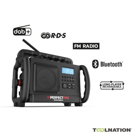 PerfectPro RBX3 Rockbox Baustellenradio - 2