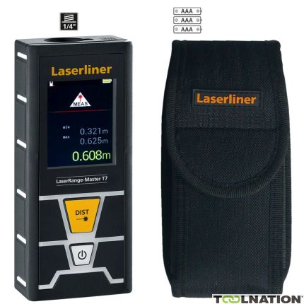 Laserliner 080.855A LaserRange-Master T7 Distanzmesser 70 Meter mit Winkelfunktion - 2