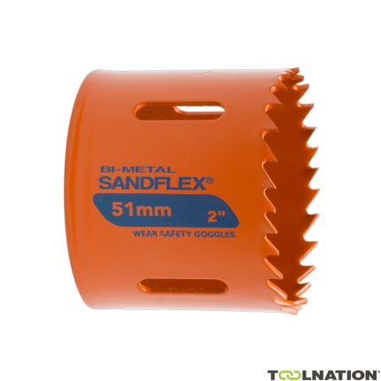 Bahco 3830-111-VIP Sandflex® Bimetall-Lochsäge für Metall/Holzplatten/Kunststoff 111 mm - Kartonverpackung - 1