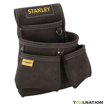 Stanley STST1-80116 Werkzeug- und Nageltasche doppelt Leder - 1