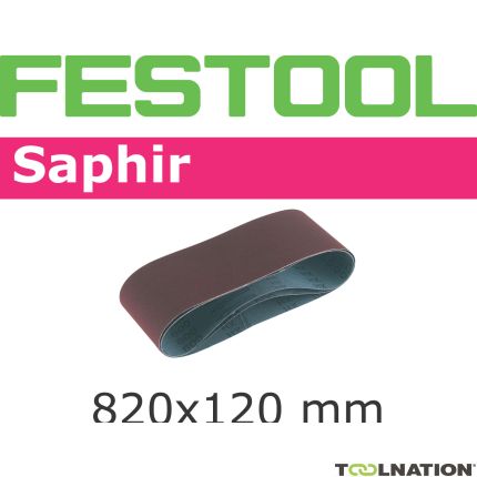 Festool Accessoires 488083 Schuurband CMB120 820x120-P100-SA/10 - 1