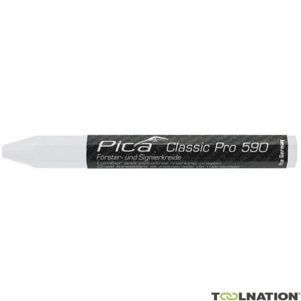 Pica PI59052 590/52 Marker Kreide weiß 12 Stück - 1