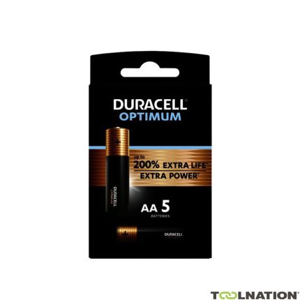 Duracell D137769 Alkaline Optimum AA 5 Stck. - 1