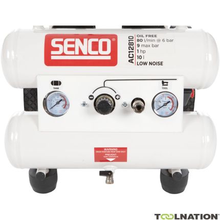 Senco AFN0026 AC12810 Ölfreier Silent-Kompressor - 1