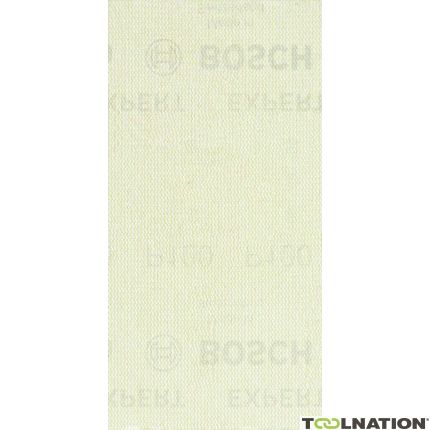 Bosch Blau Zubehör 2608900744 Expert M480 Schleifnetz für Schwingschleifer, 93 x 186 mm, G 100, 10-tlg. - 1