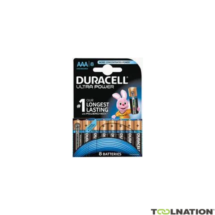 Duracell D002746 Alkaline Ultra Power AAA 8 Stück - 1