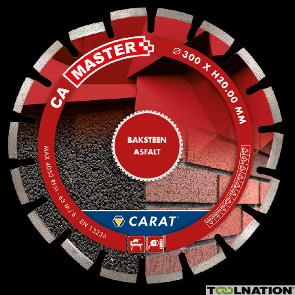 Carat CAM4004000 Diamanttrennscheibe ASPHALT CA MASTER 400x25,4MM - 1