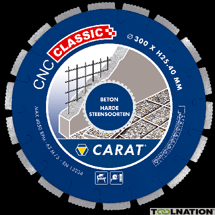 Carat CNCC350500 Diamantzaagblad BETON CNC CLASSIC 350x30,0MM - 1